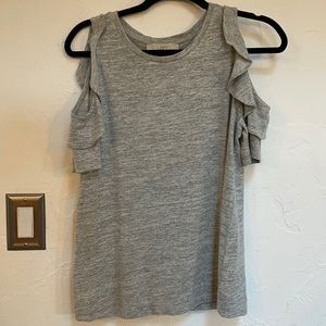 Loft Cold Shoulder Top